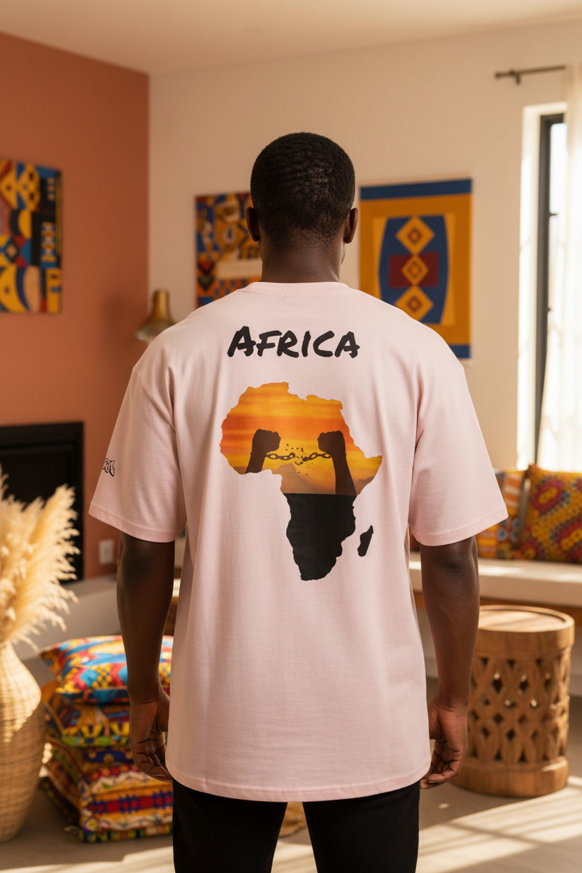 Africa Tee Light Pink