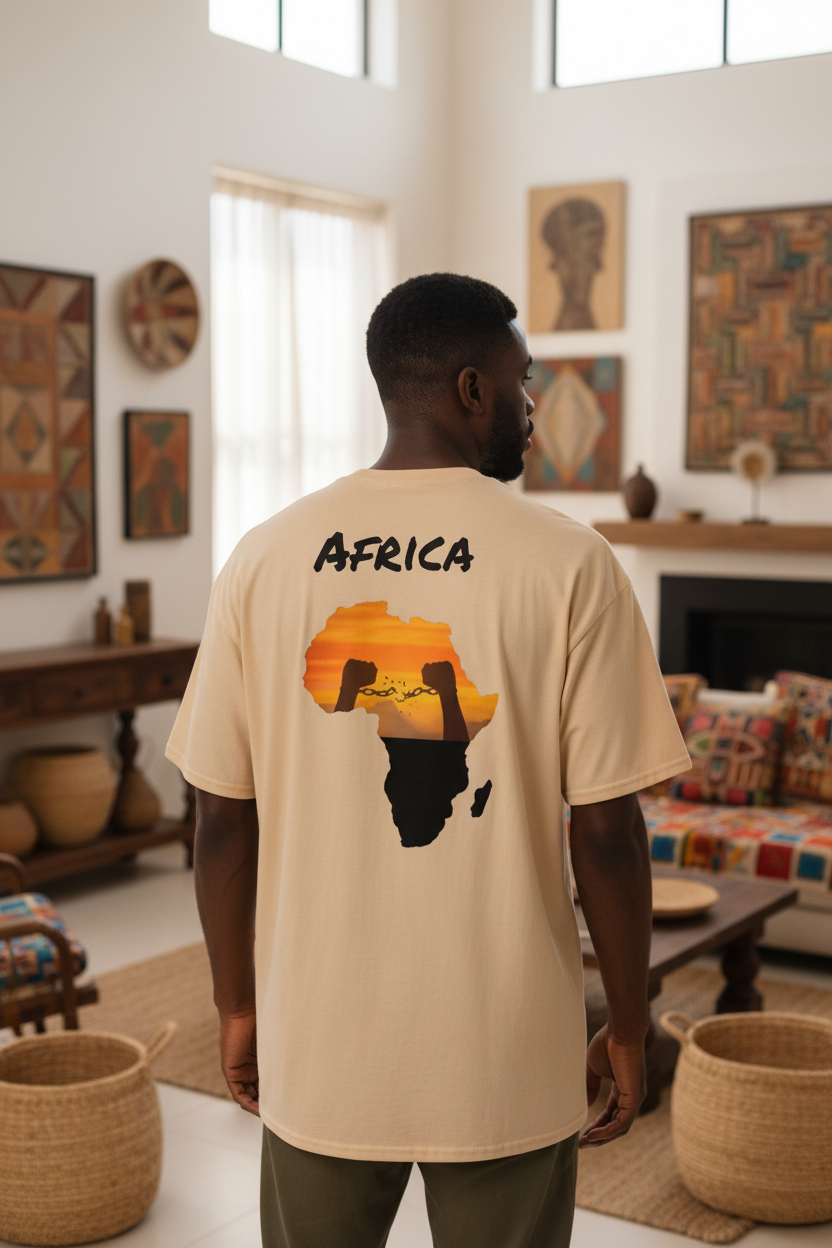 Africa Tee Sand