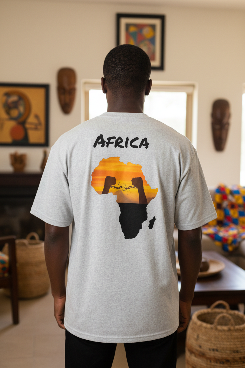 Africa Tee Sport Grey