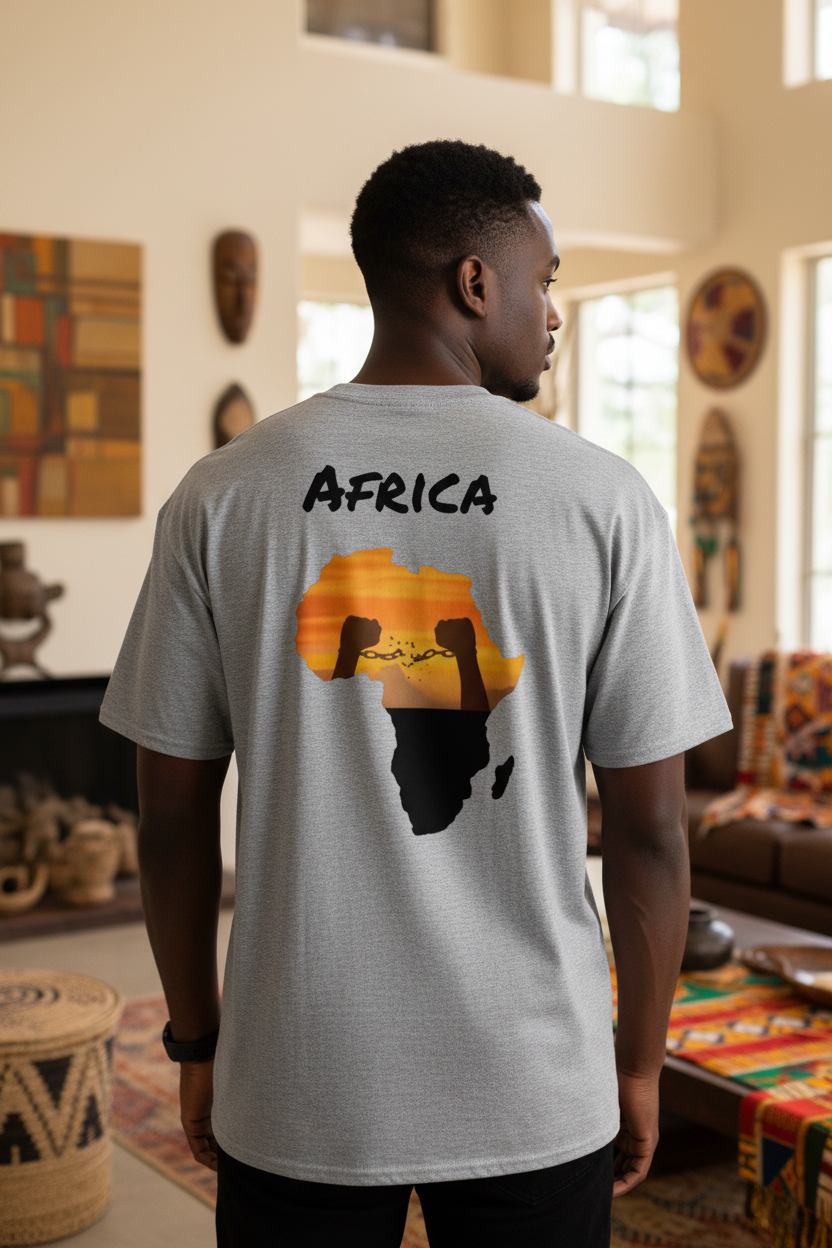 Africa Tee Sport Grey