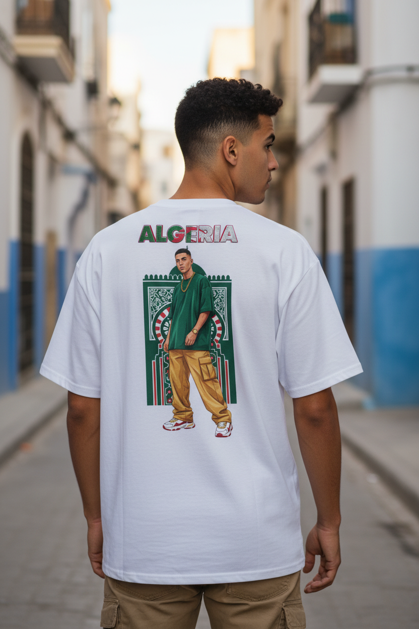 Algeria Soul Tee – Shooting Alger dos
