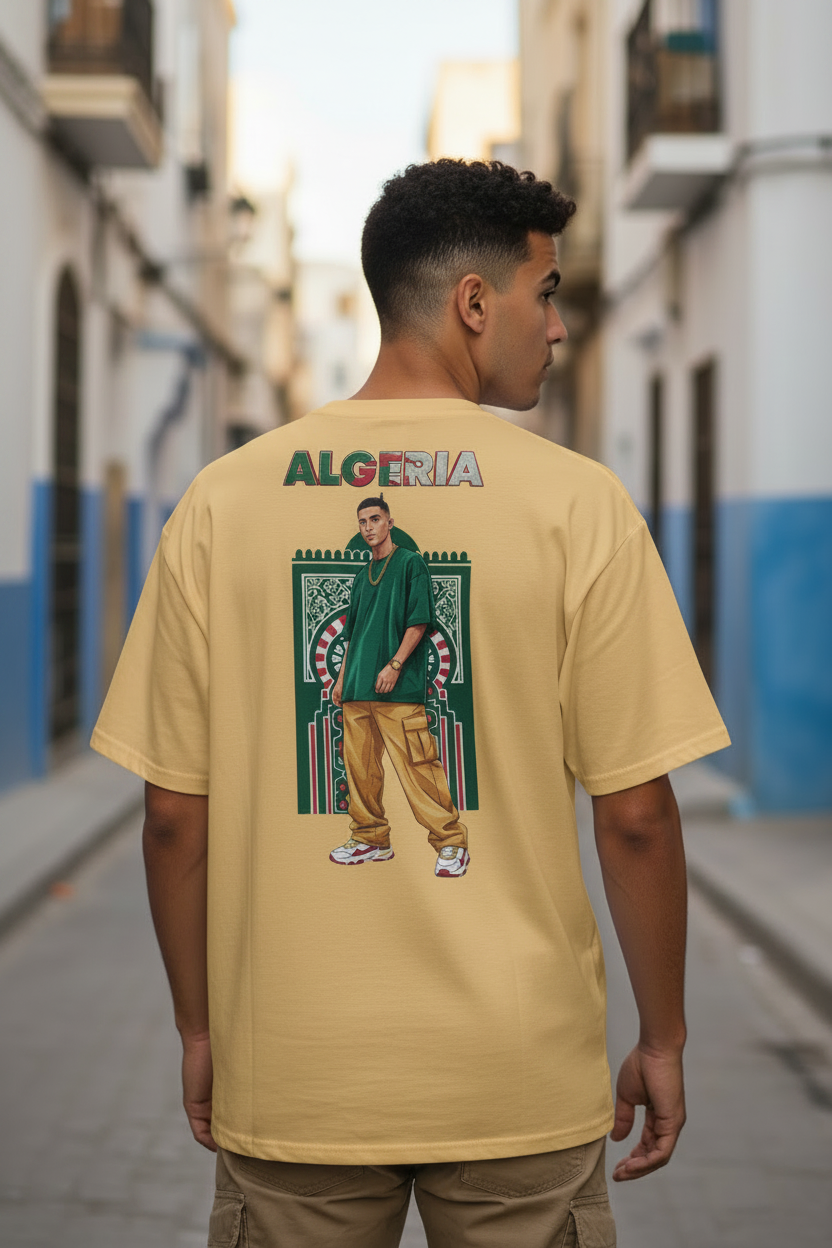 Algeria Soul Tee – Yellow Haze
