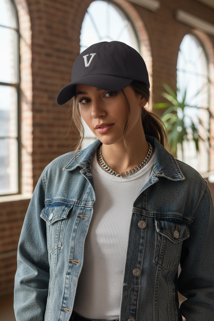 Dad hat femme