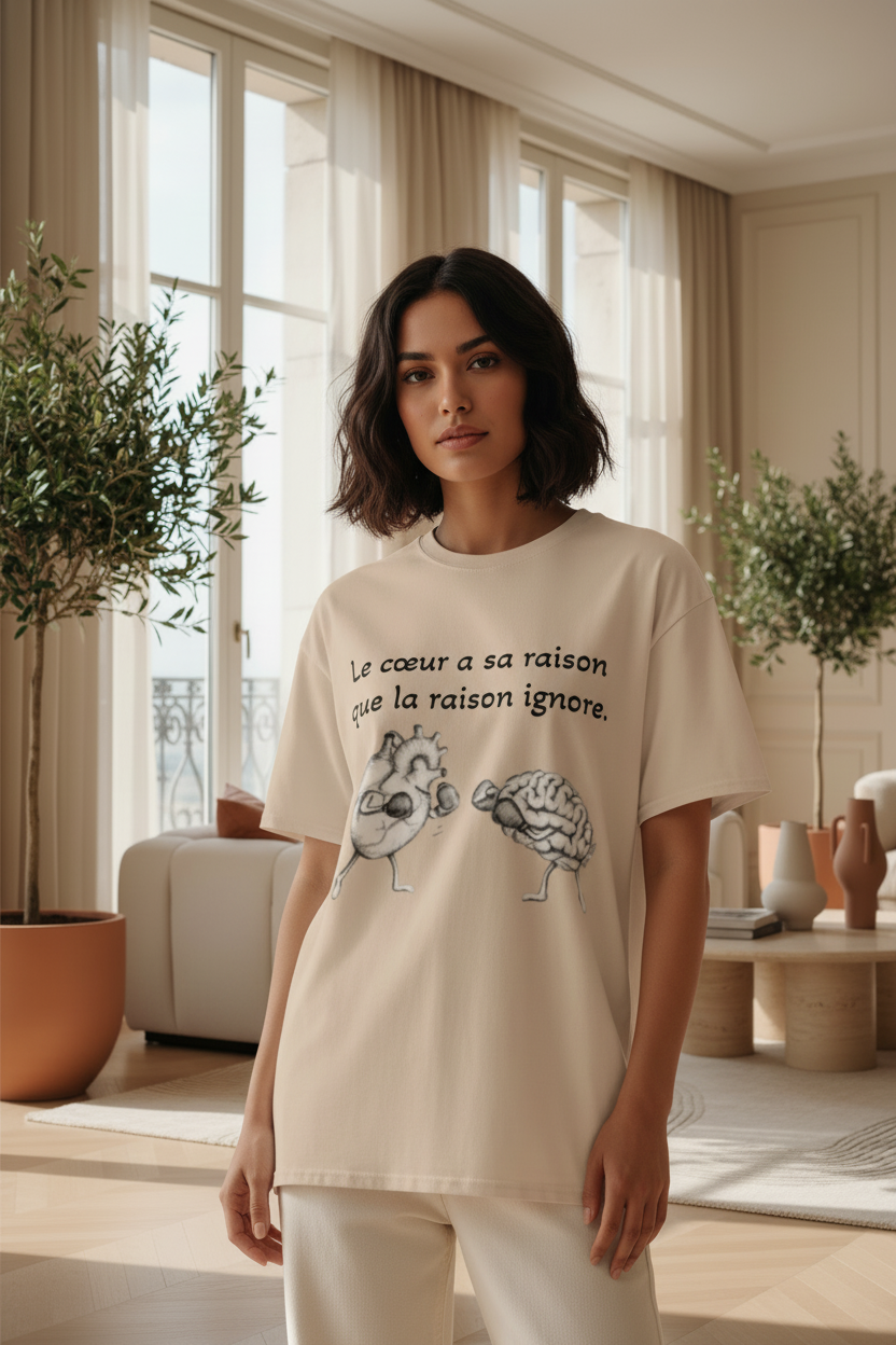Femme portant le T-shirt en plan rapproché
