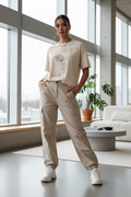 Femme – Tee-shirt natural – intérieur moderne