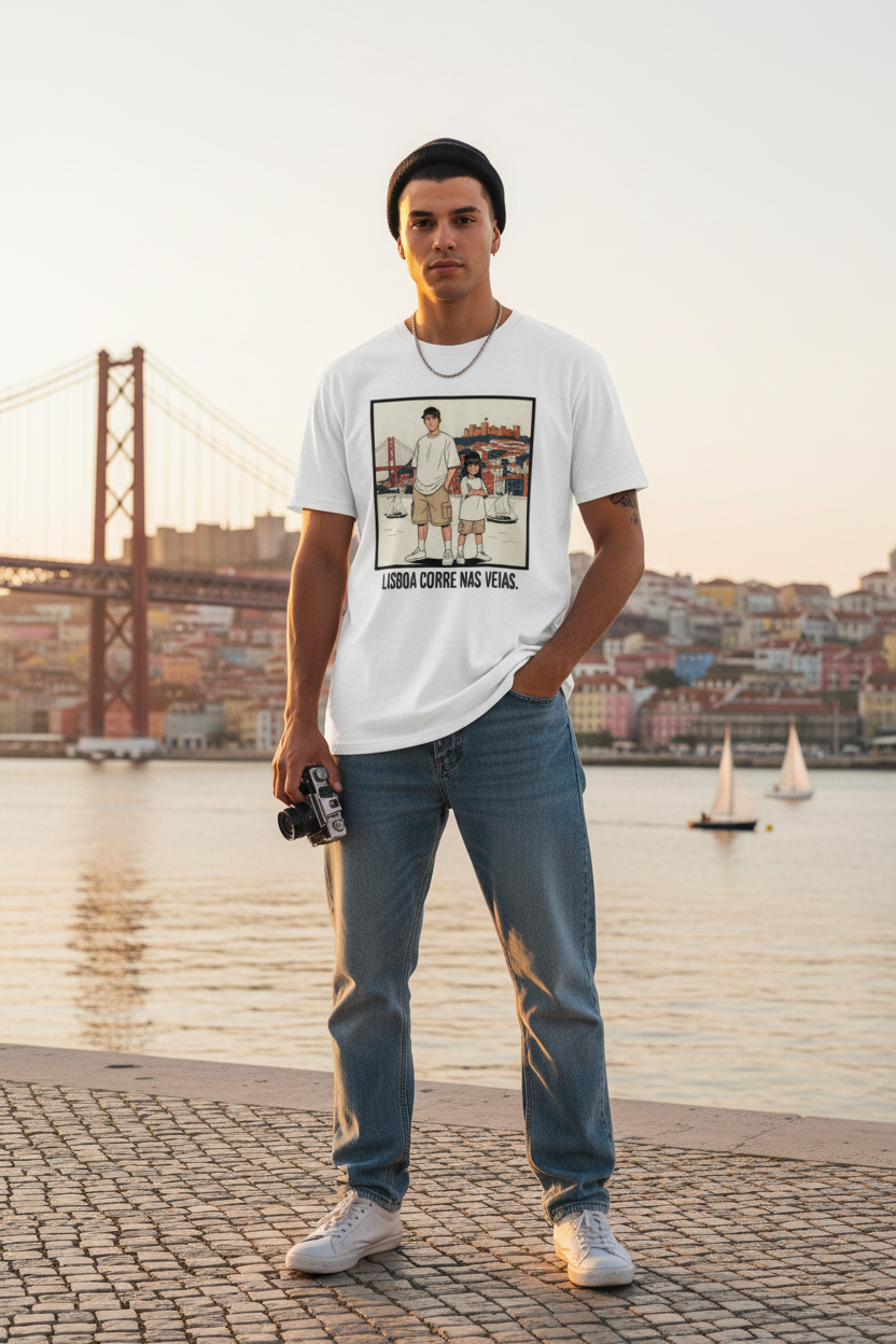 Lisboa Corre Nas Veias – Lookbook Lisbonne