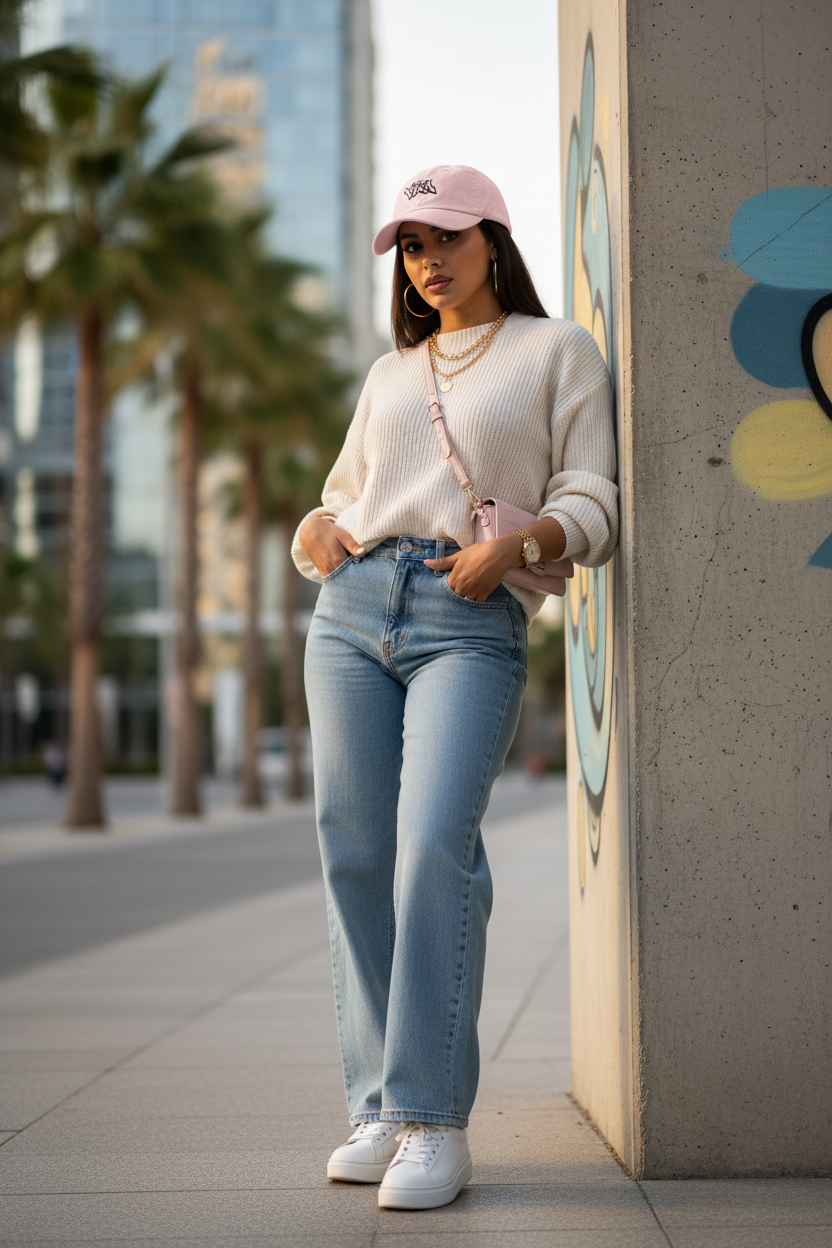 Pastel pink – fille arabe