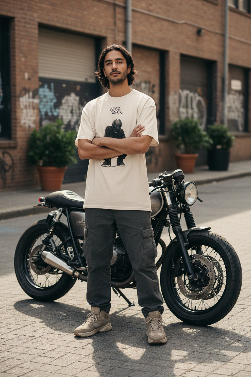 Rider Tee – Natural