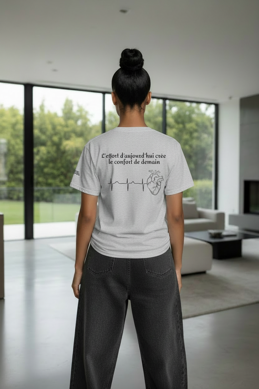 T-shirt Ash - verso