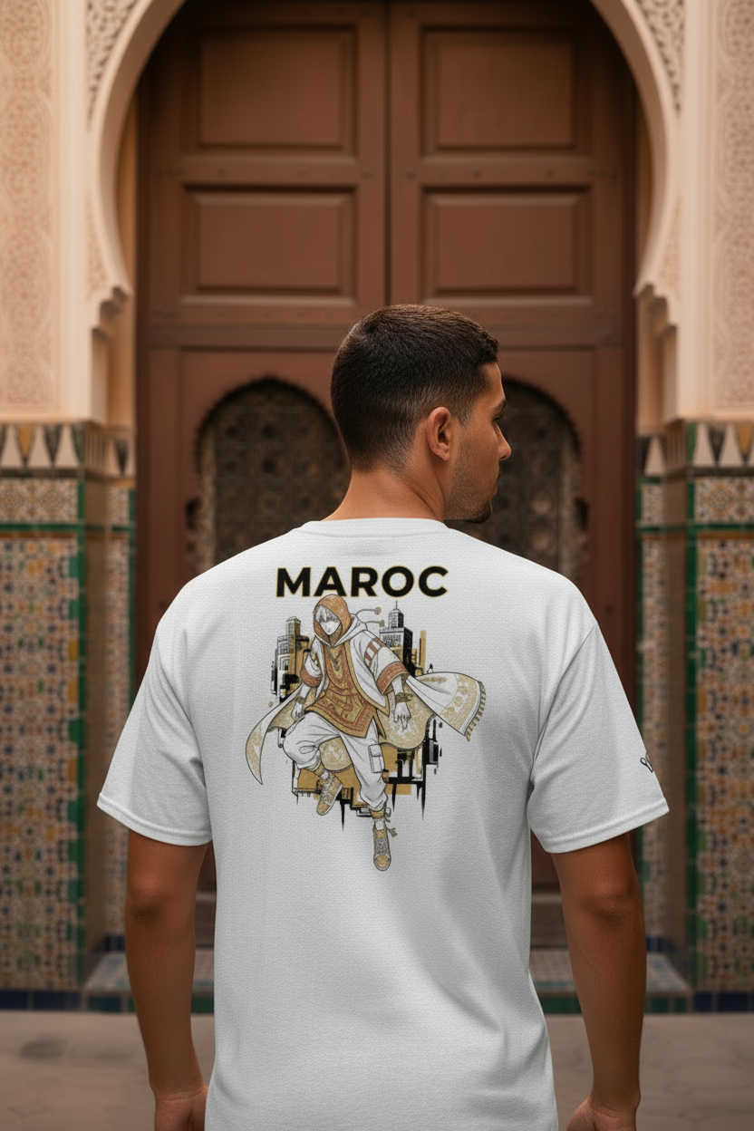 T-shirt Blanc Verso