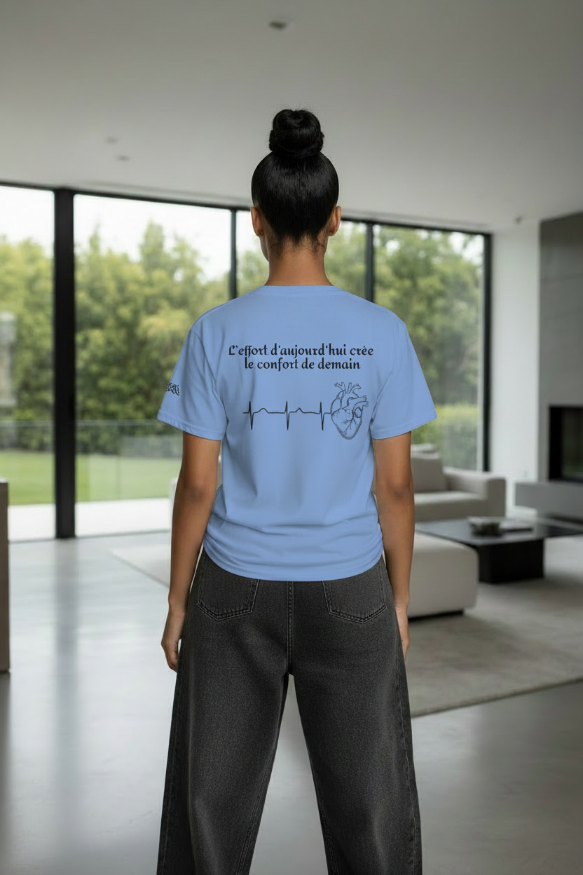 T-shirt Carolina Blue - verso