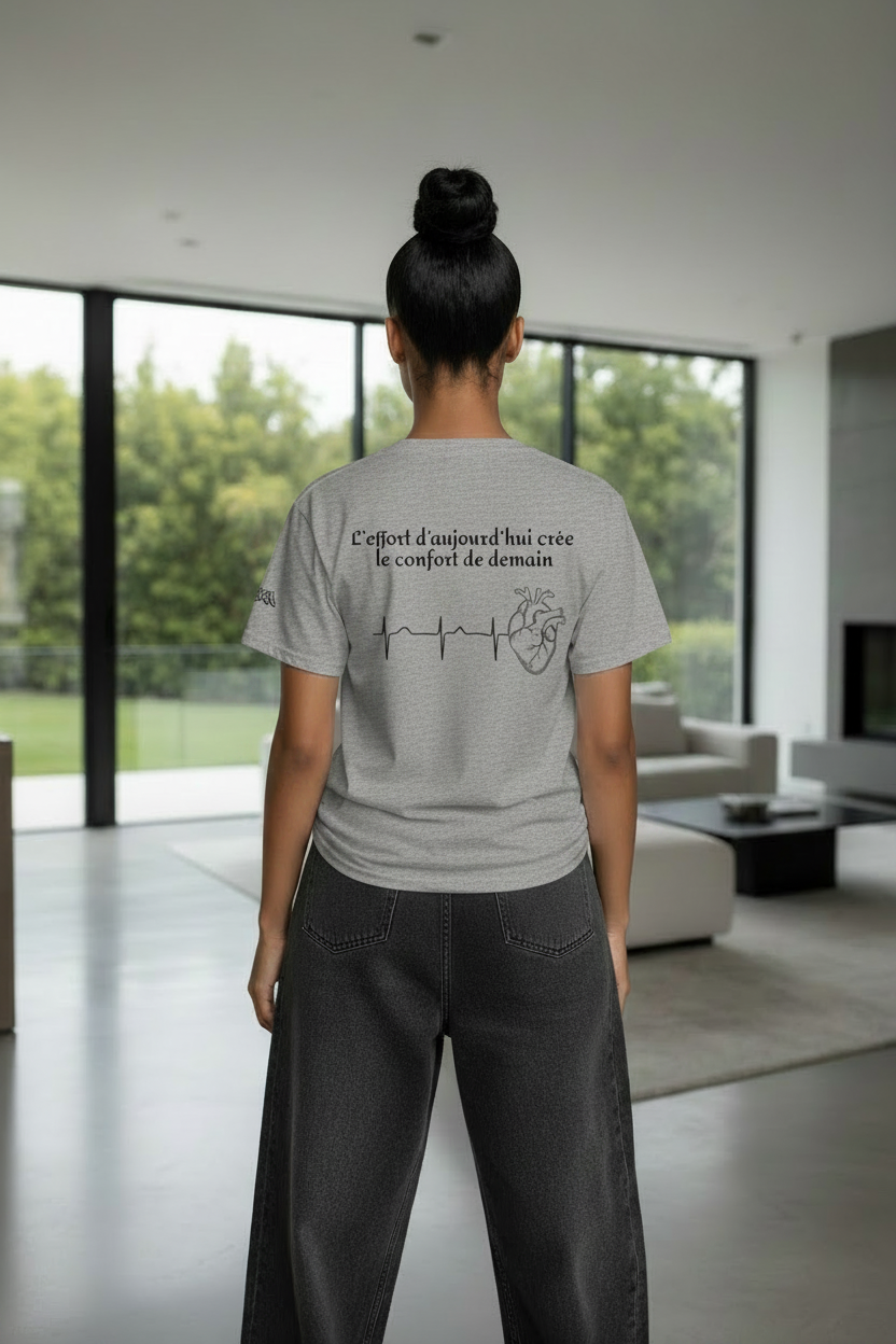 T-shirt Sport Grey - verso