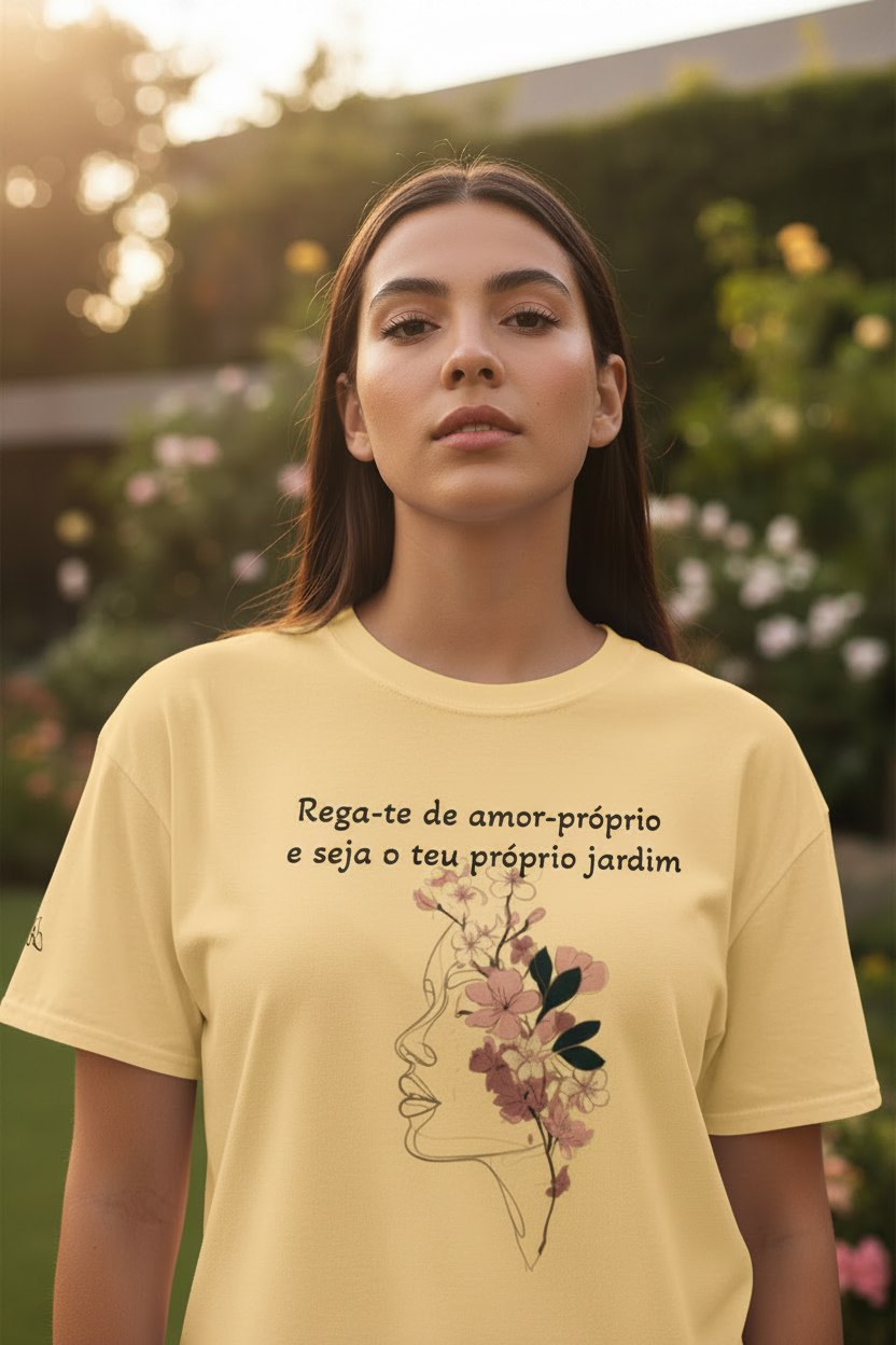 T-shirt Yellow Haze