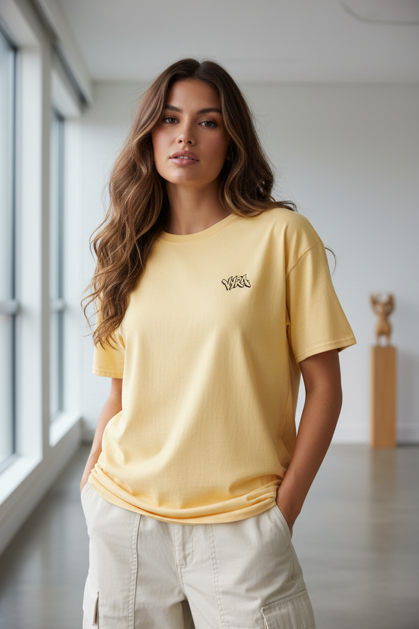 T-shirt Yellow Haze