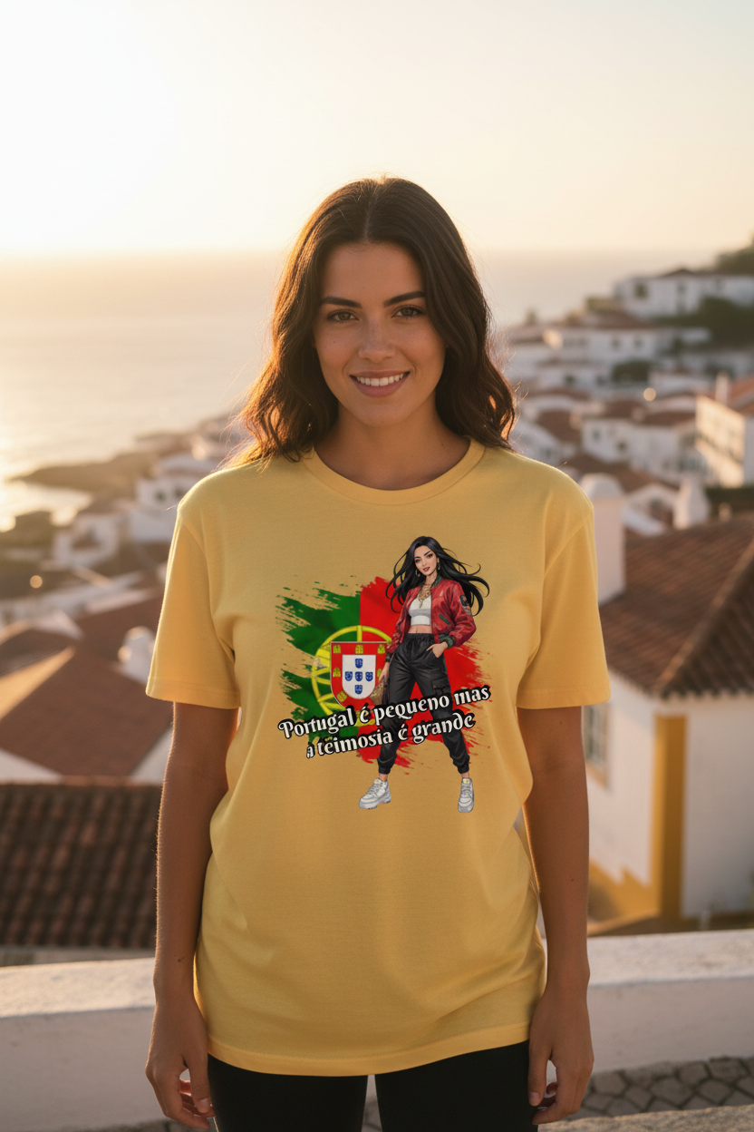 T-shirt Yellow Haze