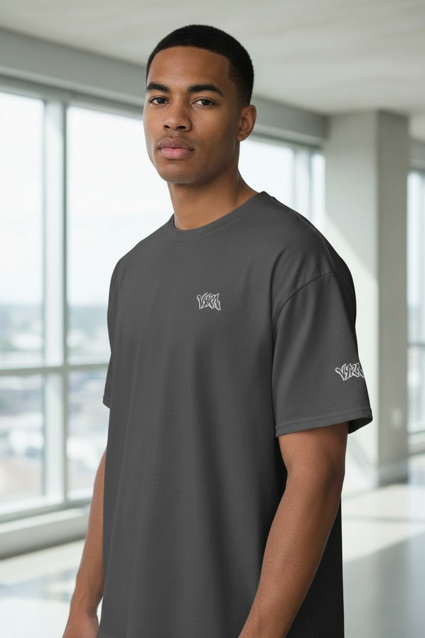 VYRA T-Shirt Charcoal