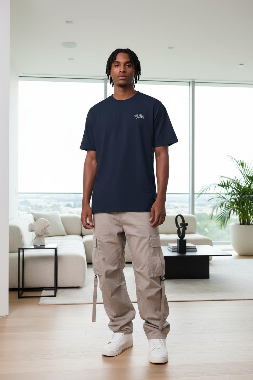 VYRA T-shirt navy avec pantalon street